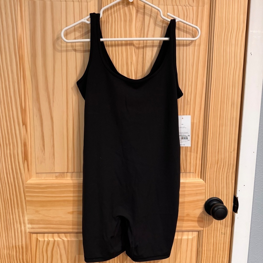 Isabel by Ingrid & Isabel Maternity Short Unitard Black XS NWT Romper Bodysuit